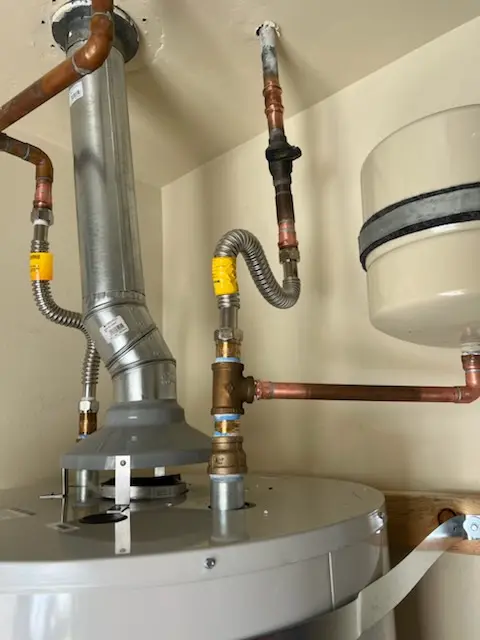 Water heater installation and plumbing repair in Davidsons Corner